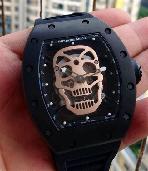 richard mille fake skull watch|richard mille watches skeleton.